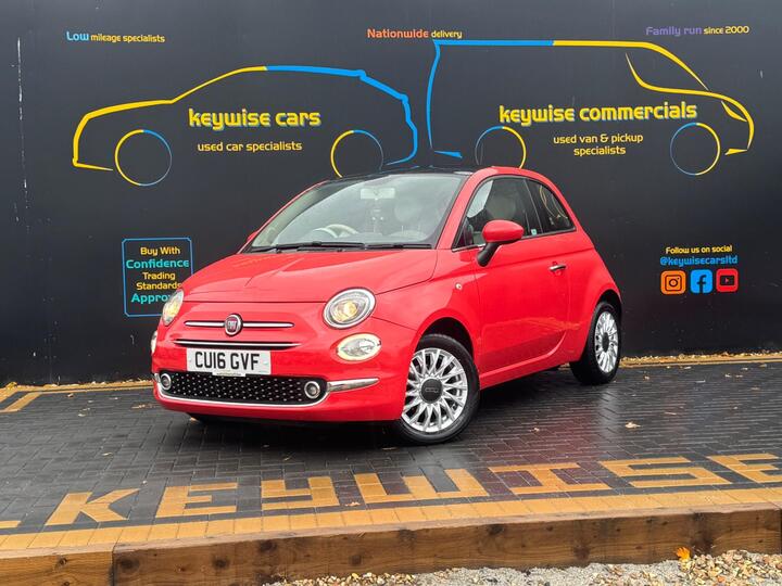Fiat 500 1.2 Lounge Euro 6 (s/s) 3dr