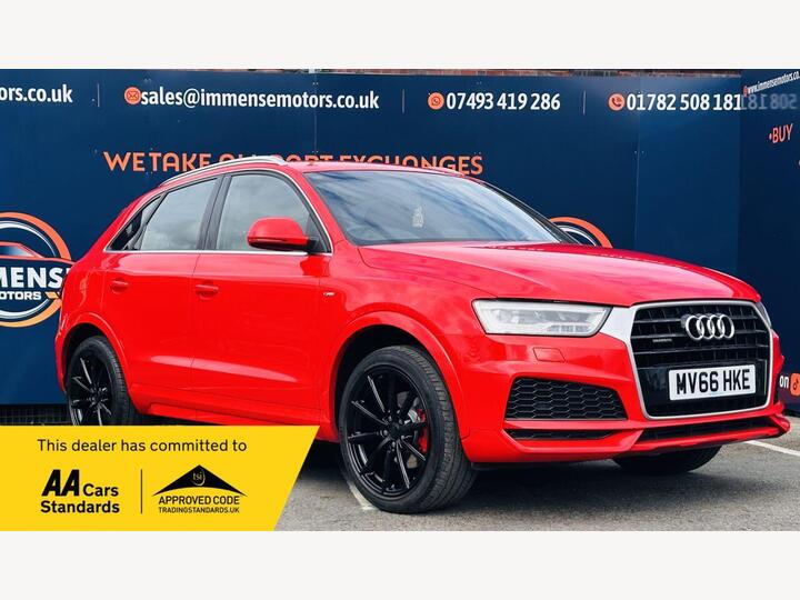 Audi Q3 2.0 TFSI S Line Edition S Tronic Quattro Euro 6 (s/s) 5dr