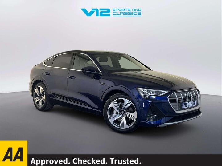 Audi E-tron 55 S Line Sportback Auto Quattro 5dr 95kWh (11kW Charger)