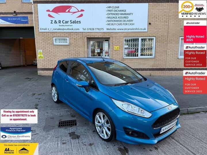 Ford Fiesta 1.0T EcoBoost Zetec S Euro 6 (s/s) 3dr