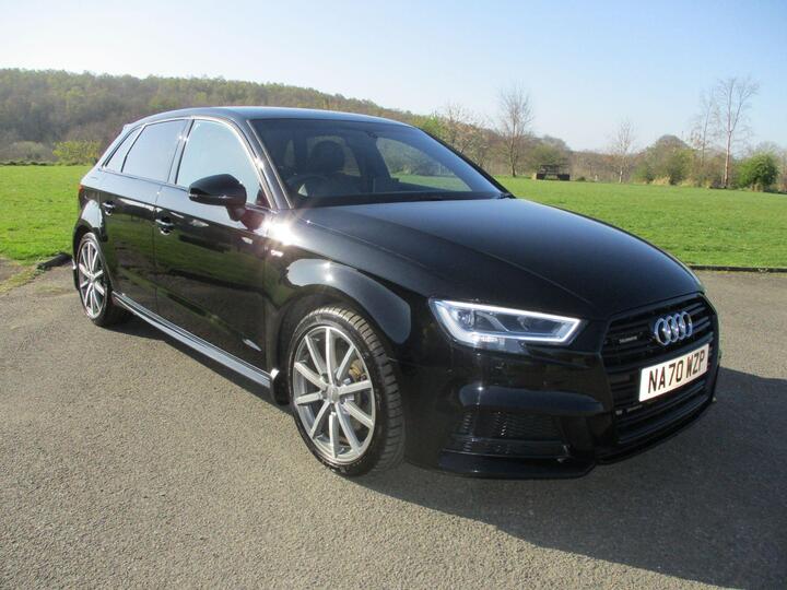 Audi A3 2.0 TDI 40 Black Edition Sportback S Tronic Quattro Euro 6 (s/s) 5dr