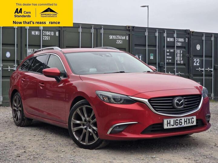 Mazda Mazda6 2.2 SKYACTIV-D Sport Nav Auto Euro 6 (s/s) 5dr Mazda Mazda6 2.2 SKYACTIV-D Sport Nav Auto Euro 6 (s/s) 5dr