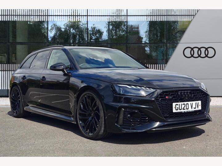 Audi RS4 Avant 2.9 TFSI V6 Carbon Black Tiptronic Quattro Euro 6 (s/s) 5dr Audi RS4 Avant 2.9 TFSI V6 Carbon Black Tiptronic Quattro Euro 6 (s/s) 5dr