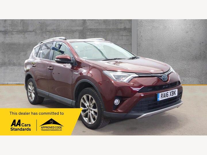 Toyota RAV4 2.5 VVT-h Excel CVT 4WD Euro 6 (s/s) 5dr (Safety Sense)