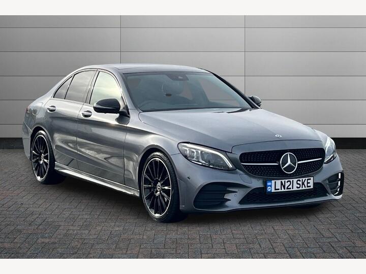 Mercedes-Benz C Class 2.0 C300 MHEV AMG Line Night Edition (Premium Plus) G-Tronic+ Euro 6 (s/s) 4dr