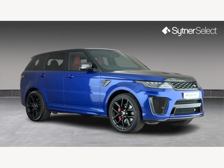 Land Rover Range Rover Sport 5.0 P575 V8 SVR Auto 4WD Euro 6 (s/s) 5dr Land Rover Range Rover Sport 5.0 P575 V8 SVR Auto 4WD Euro 6 (s/s) 5dr