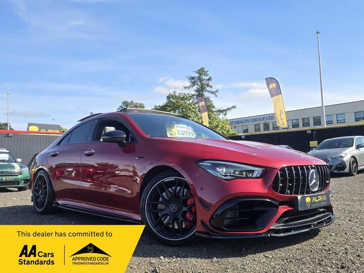 Mercedes-Benz CLA 2.0 CLA45 AMG S Plus Coupe 8G-DCT 4MATIC+ Euro 6 (s/s) 4dr