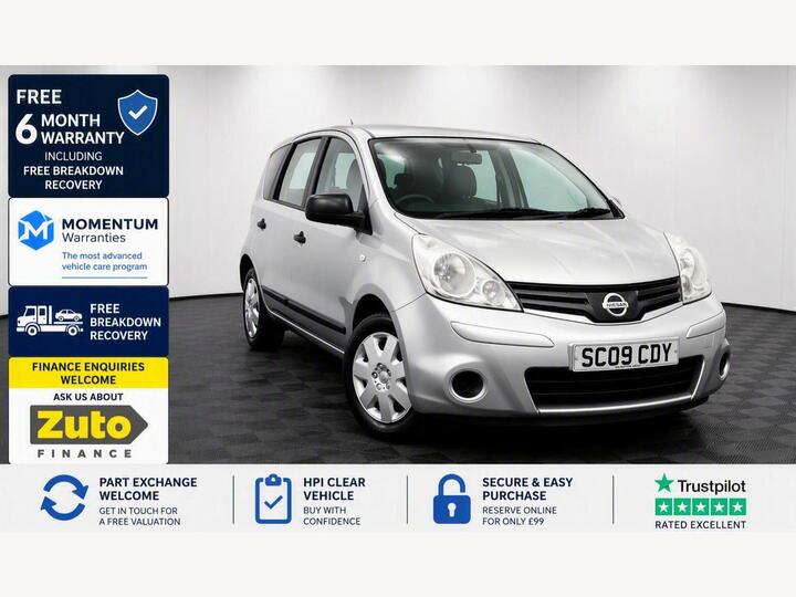Nissan Note 1.4 16V Visia Euro 4 5dr