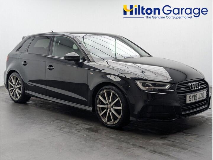 Audi A3 2.0 TFSI 40 Black Edition Sportback S Tronic Quattro Euro 6 (s/s) 5dr