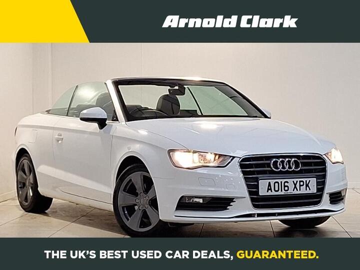 Audi A3 Cabriolet 1.6 TDI Sport Euro 6 (s/s) 2dr (Nav)