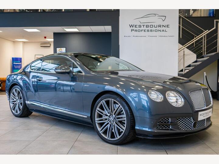 Bentley CONTINENTAL GT SPEED 6.0 W12 GT Speed Auto 4WD Euro 5 2dr