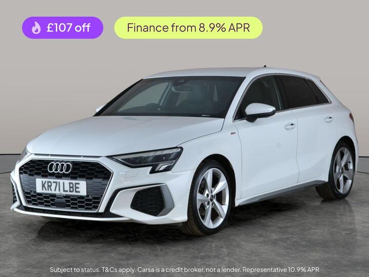 Audi A3 1.5 TFSI 35 S Line Sportback S Tronic Euro 6 (s/s) 5dr