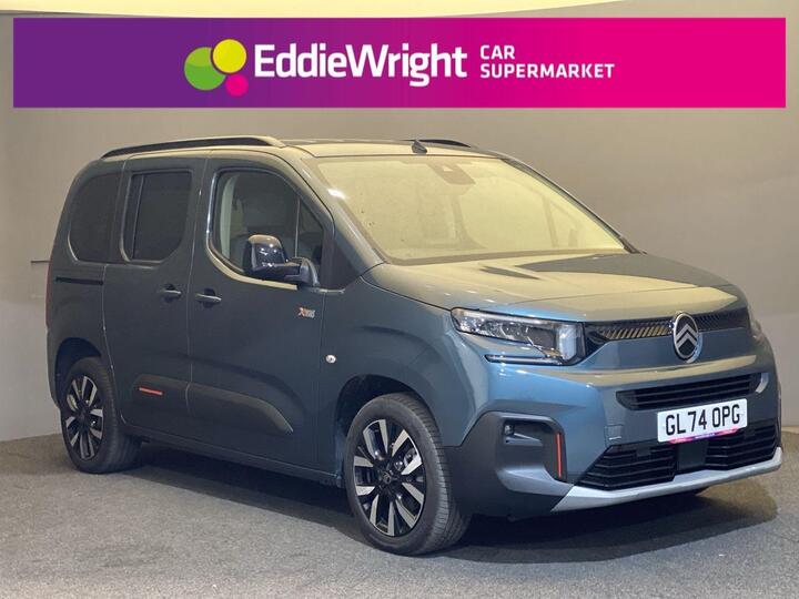 Citroen E-BERLINGO 52kWh MAX M Auto 5dr (7.4kW Charger) Citroen E-BERLINGO 52kWh MAX M Auto 5dr (7.4kW Charger)