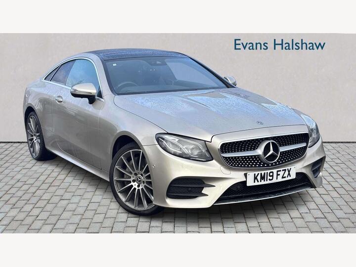 Mercedes-Benz E CLASS 2.9 E400d AMG Line (Premium Plus) G-Tronic+ 4MATIC Euro 6 (s/s) 2dr Mercedes-Benz E CLASS 2.9 E400d AMG Line (Premium Plus) G-Tronic+ 4MATIC Euro 6 (s/s) 2dr