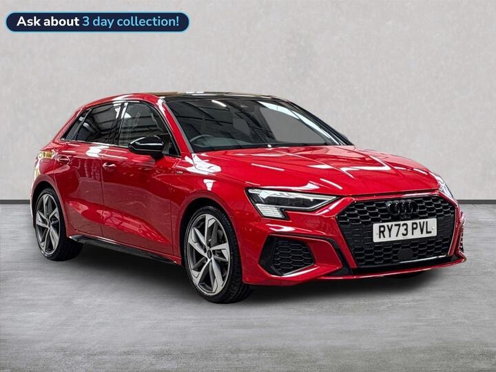 Audi A3 1.5 TFSI 35 Black Edition Sportback S Tronic Euro 6 (s/s) 5dr