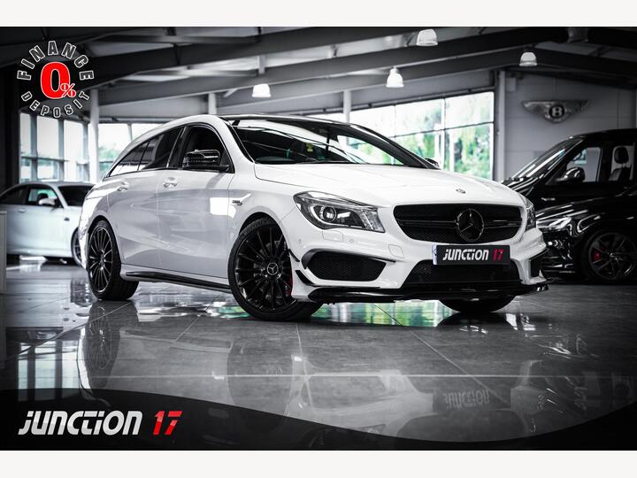 Mercedes-Benz CLA 2.0 CLA45 AMG Shooting Brake SpdS DCT 4MATIC Euro 6 (s/s) 5dr Mercedes-Benz CLA 2.0 CLA45 AMG Shooting Brake SpdS DCT 4MATIC Euro 6 (s/s) 5dr