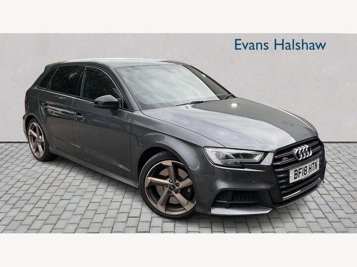 Audi A3 SPORTBACK SPECIAL EDITIONS 2.0 TFSI Black Edition Sportback S Tronic Quattro Euro 6 (s/s) 5dr