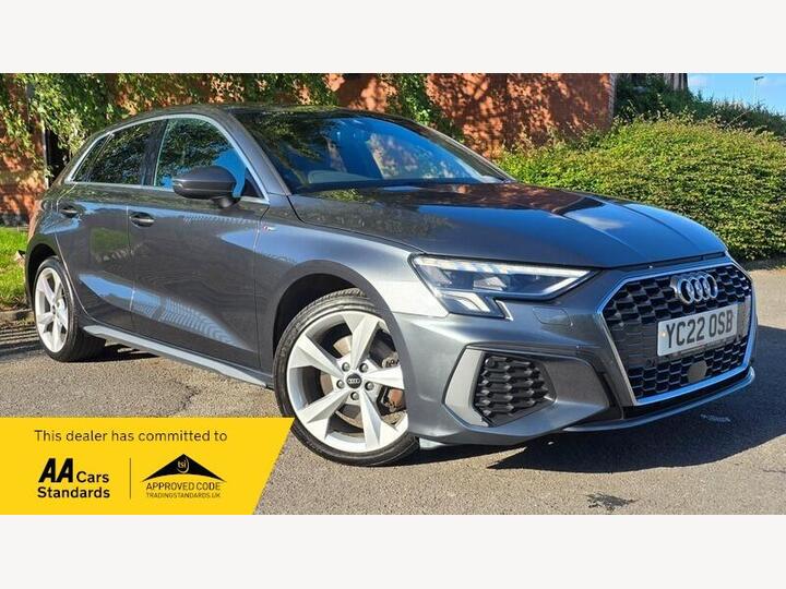 Audi A3 1.4 TFSIe 40 S Line Sportback S Tronic Euro 6 (s/s) 5dr 13kWh
