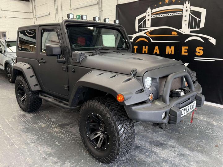 Jeep WRANGLER 2.8 Wrangler Sahara CRD 197 Auto 4WD 2dr