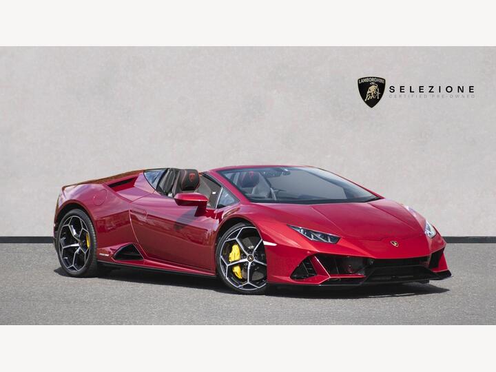 Lamborghini HURACÁN 5.2 V10 LP 640-4 EVO Spyder LDF 4WD Euro 6 (s/s) 2dr Lamborghini HURACÁN 5.2 V10 LP 640-4 EVO Spyder LDF 4WD Euro 6 (s/s) 2dr