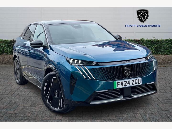 Peugeot E-3008 73kWh GT Auto 5dr Peugeot E-3008 73kWh GT Auto 5dr