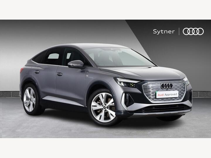 Audi Q4 E-tron 40 S Line Sportback Auto 5dr 82kWh