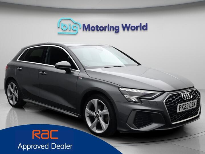 Audi A3 1.0 TFSI 30 S Line Sportback Euro 6 (s/s) 5dr