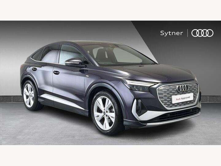Audi Q4 E-tron 35 S Line Sportback Auto 5dr 55kWh