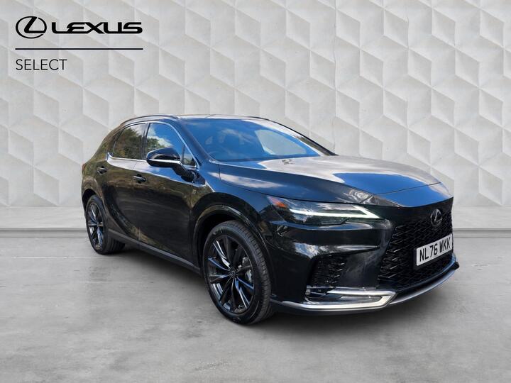 Lexus RX 2.5 450h+ 18.1kWh F Sport Design E-CVT 4WD Euro 6 (s/s) 5dr