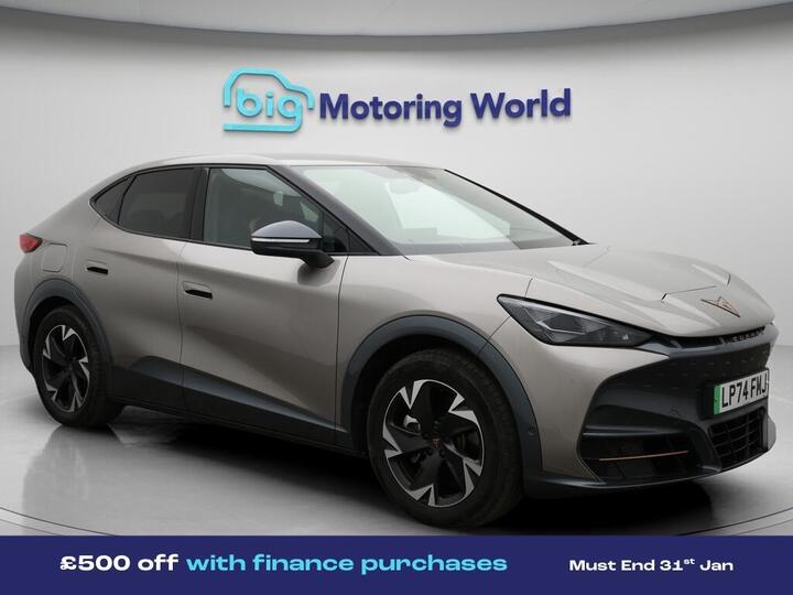 CUPRA Tavascan 77kWh V1 SUV Coupe Auto 5dr CUPRA Tavascan 77kWh V1 SUV Coupe Auto 5dr