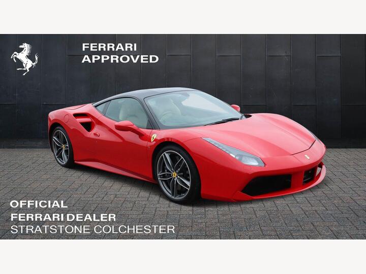 Ferrari 488 3.9T V8 GTB F1 DCT Euro 6 (s/s) 2dr