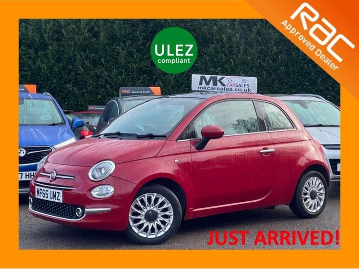 Fiat 500 1.2 Lounge Euro 6 (s/s) 3dr