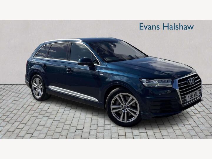 Audi Q7 DIESEL ESTATE 3.0 TDI V6 45 S Line Tiptronic Quattro Euro 6 (s/s) 5dr