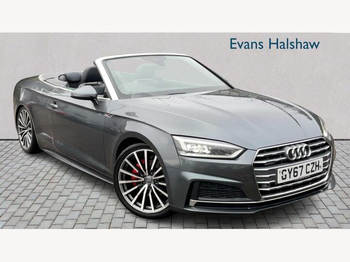 Audi A5 Cabriolet 2.0 TDI S Line S Tronic Quattro Euro 6 (s/s) 2dr