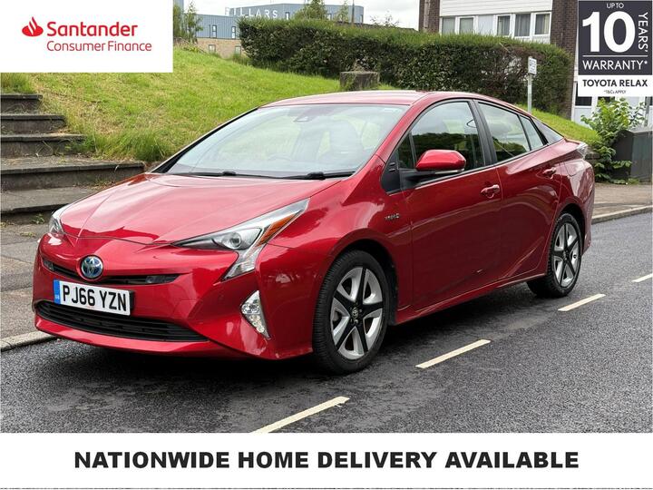 Toyota Prius 1.8 VVT-h Excel CVT Euro 6 (s/s) 5dr (15in Alloy)