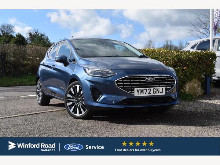 Ford FIESTA 1.0T EcoBoost MHEV Titanium X Euro 6 (s/s) 5dr