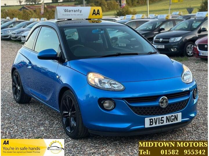 Vauxhall ADAM 1.2 16v JAM Euro 5 3dr Vauxhall ADAM 1.2 16v JAM Euro 5 3dr