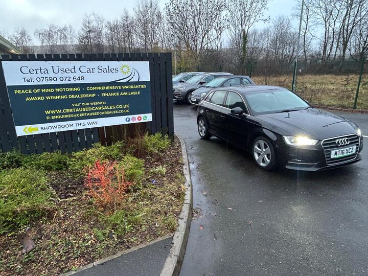 Audi A3 1.6 TDI Sport Sportback Euro 6 (s/s) 5dr (Nav)