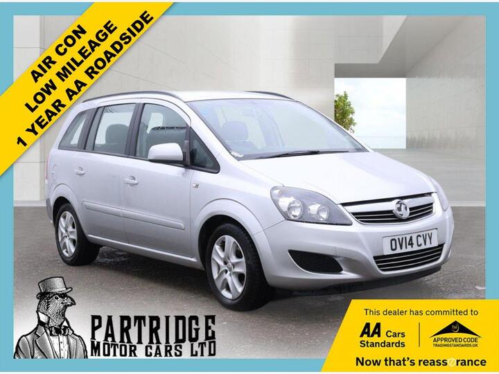 Vauxhall ZAFIRA 1.8 16V Exclusiv Euro 5 5dr