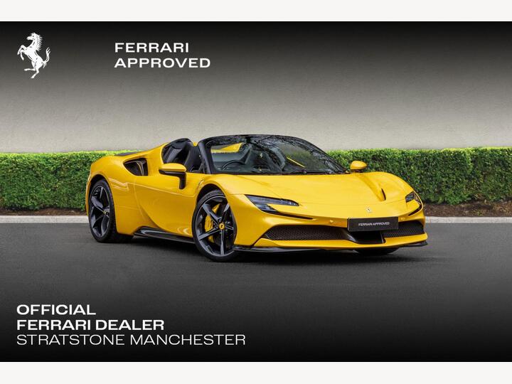 Ferrari SF90 Spider 4.0T V8 7.9kWh F1 DCT 4WD Euro 6 (s/s) 2dr