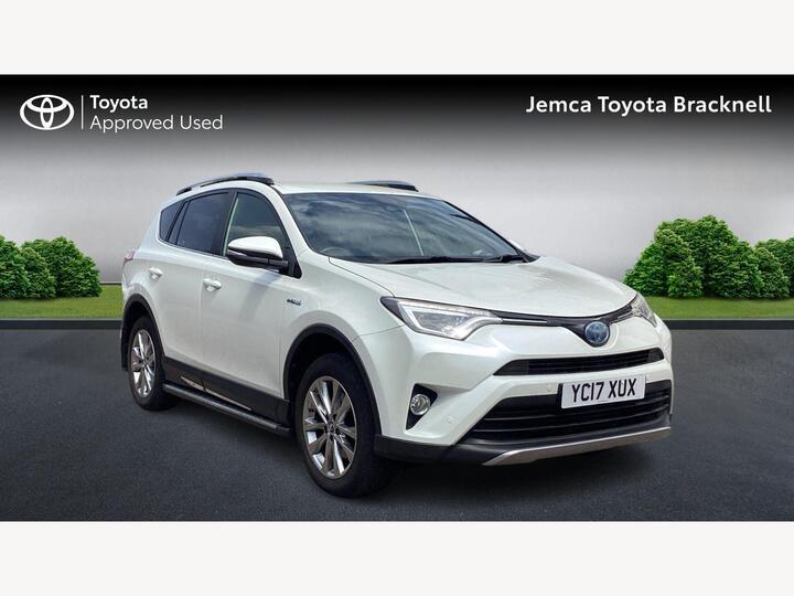 Toyota RAV4 2.5 VVT-h Excel CVT 4WD Euro 6 (s/s) 5dr (Safety Sense, Nav) Toyota RAV4 2.5 VVT-h Excel CVT 4WD Euro 6 (s/s) 5dr (Safety Sense, Nav)