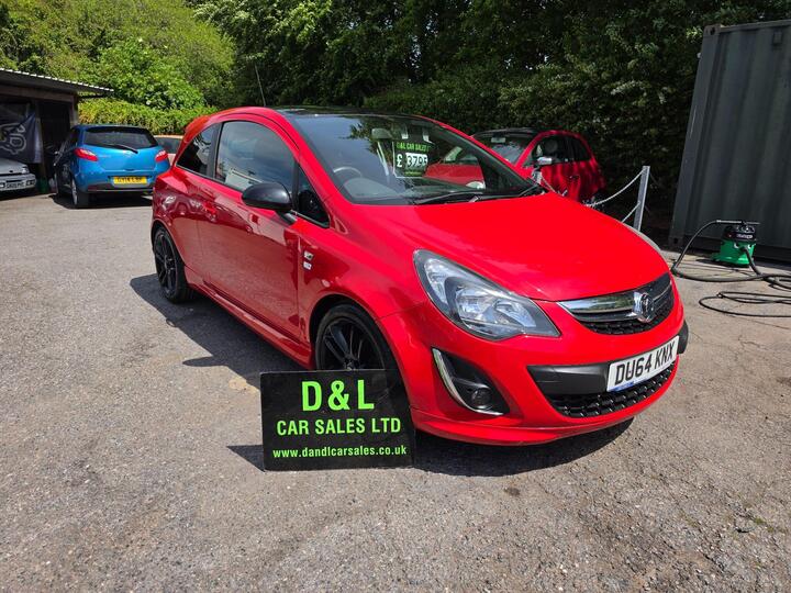 Vauxhall Corsa 1.2 16V Limited Edition Euro 5 3dr
