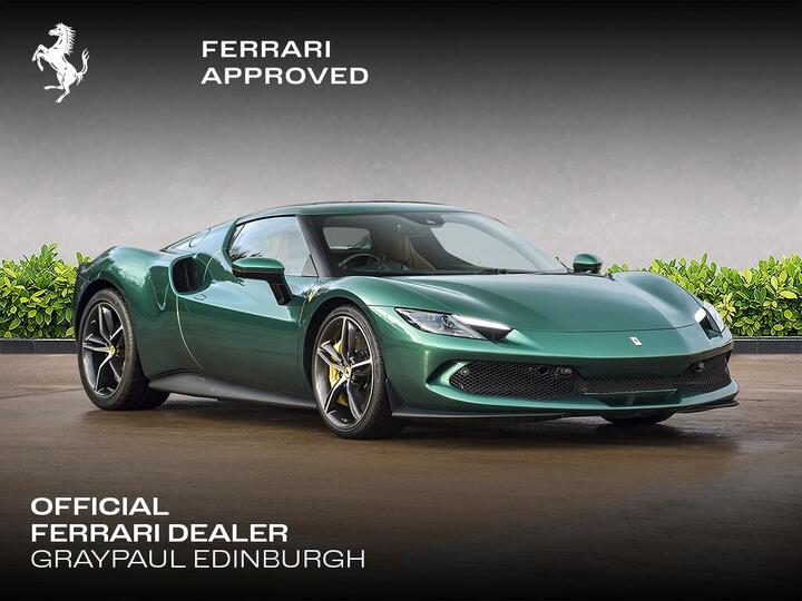 Ferrari 296 3.0T V6 7.45kWh F1 DCT Euro 6 (s/s) 2dr Ferrari 296 3.0T V6 7.45kWh F1 DCT Euro 6 (s/s) 2dr