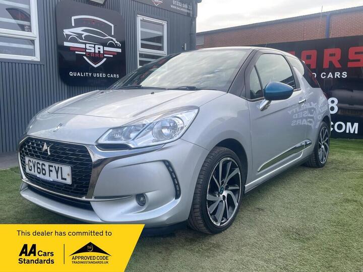 DS AUTOMOBILES DS 3 1.6 BlueHDi Elegance Euro 6 (s/s) 3dr