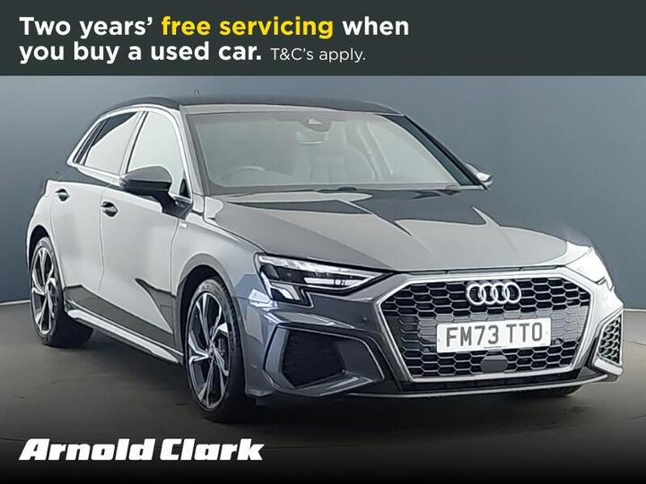 Audi A3 1.0 TFSI 30 S Line Sportback S Tronic Euro 6 (s/s) 5dr