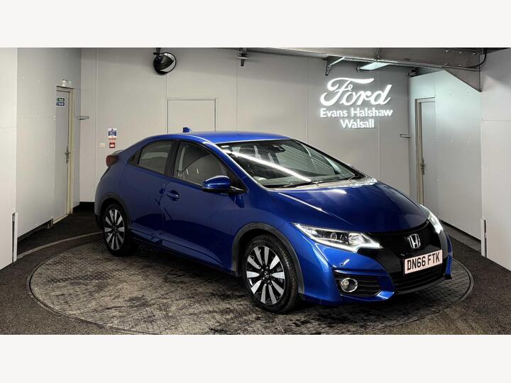 Honda CIVIC HATCHBACK 1.8 I-VTEC SE Plus (Navi) Auto Euro 6 5dr