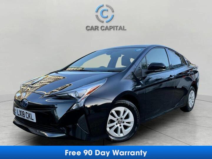 Toyota PRIUS 1.8 VVT-h Active Hatchback 5dr Petrol Hybrid CVT Euro 6 (s/s) (122 Ps) WARRANTY+LONDON TAX+HPI CLEAR+MO