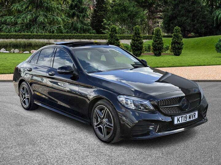 Mercedes-Benz C Class 2.0 C220d AMG Line (Premium Plus) G-Tronic+ Euro 6 (s/s) 4dr