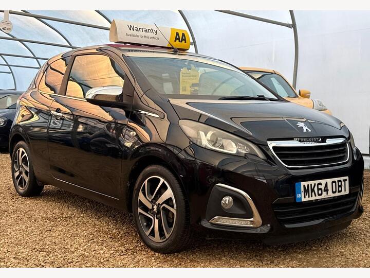 Peugeot 108 1.2 VTi PureTech Allure Top! Euro 5 3dr Peugeot 108 1.2 VTi PureTech Allure Top! Euro 5 3dr