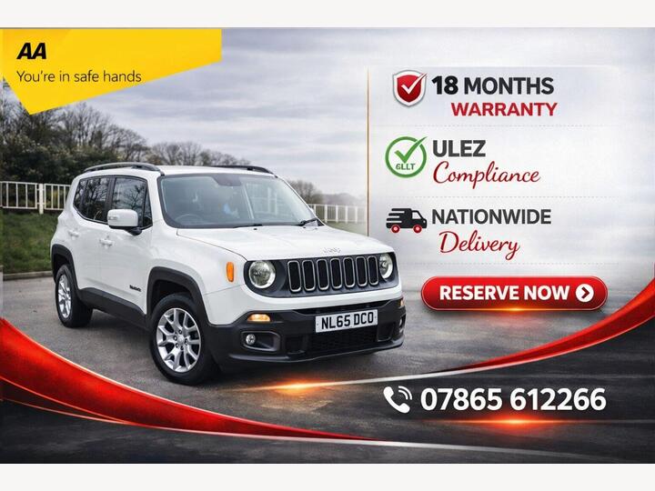Jeep Renegade 1.6 MultiJetII Longitude Euro 6 (s/s) 5dr
